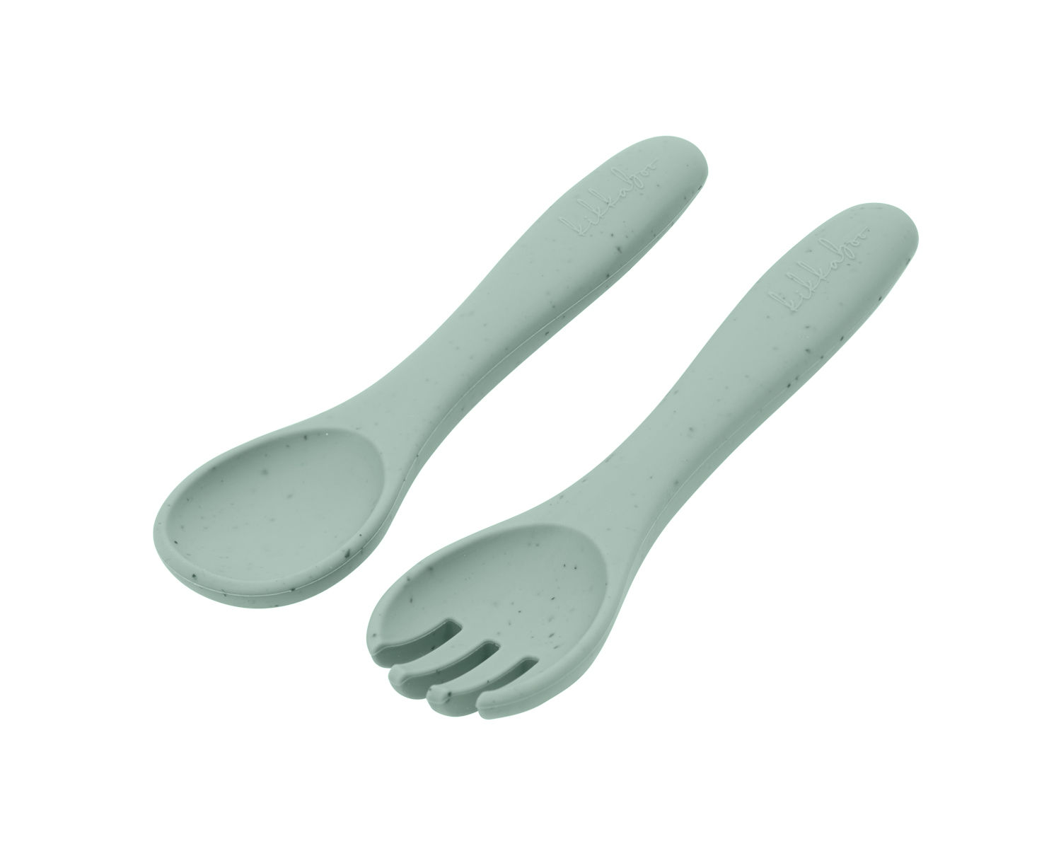 Сет вилица и лъжица Platinum Silicone Sage