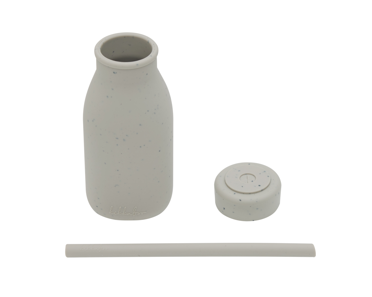Шише със сламка Platinum Silicone Sand