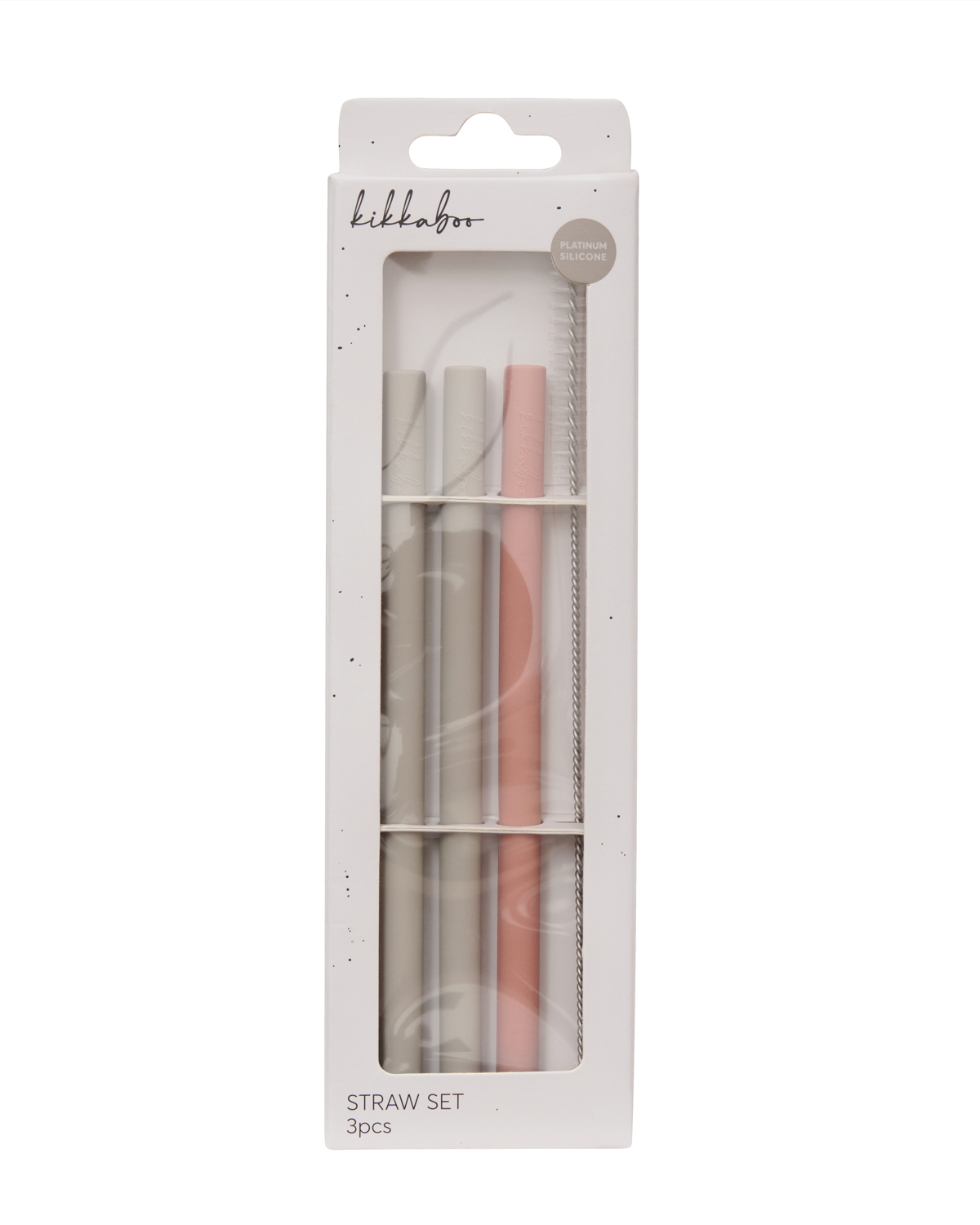 Сет сламки 3 бр Platinum Silicone Blush