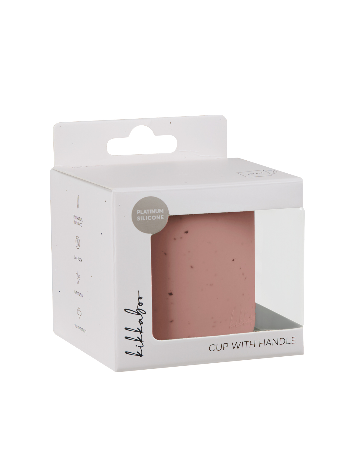 Чаша с дръжка Platinum Silicone Blush