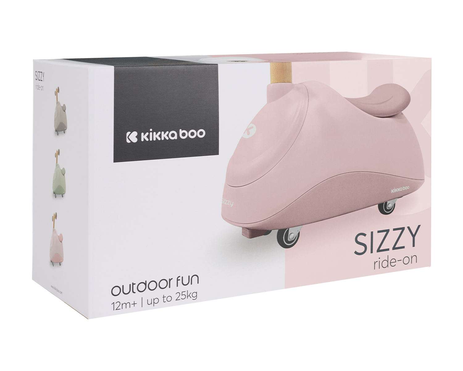 Количка за яздене Sizzy Pink