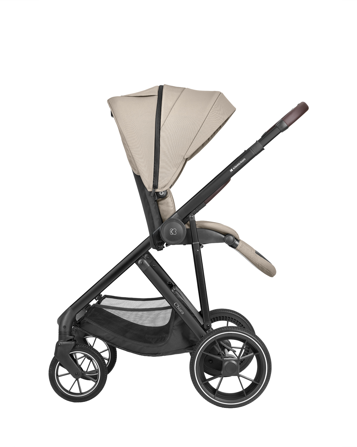 Комбинирана количка 3в1 с кош за новородено Chiara Beige