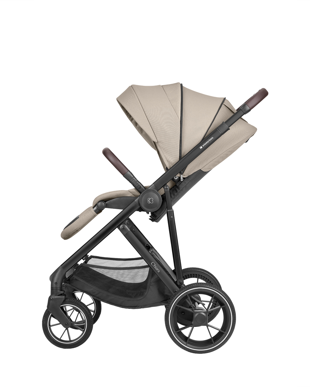 Комбинирана количка 3в1 с кош за новородено Chiara Beige