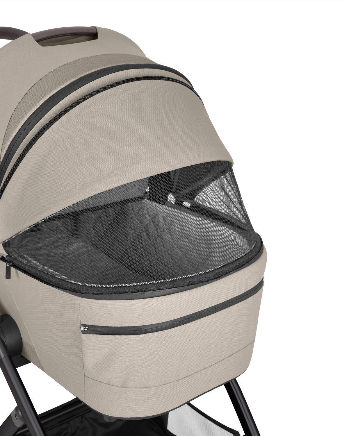 Комбинирана количка 3в1 с кош за новородено Chiara Beige