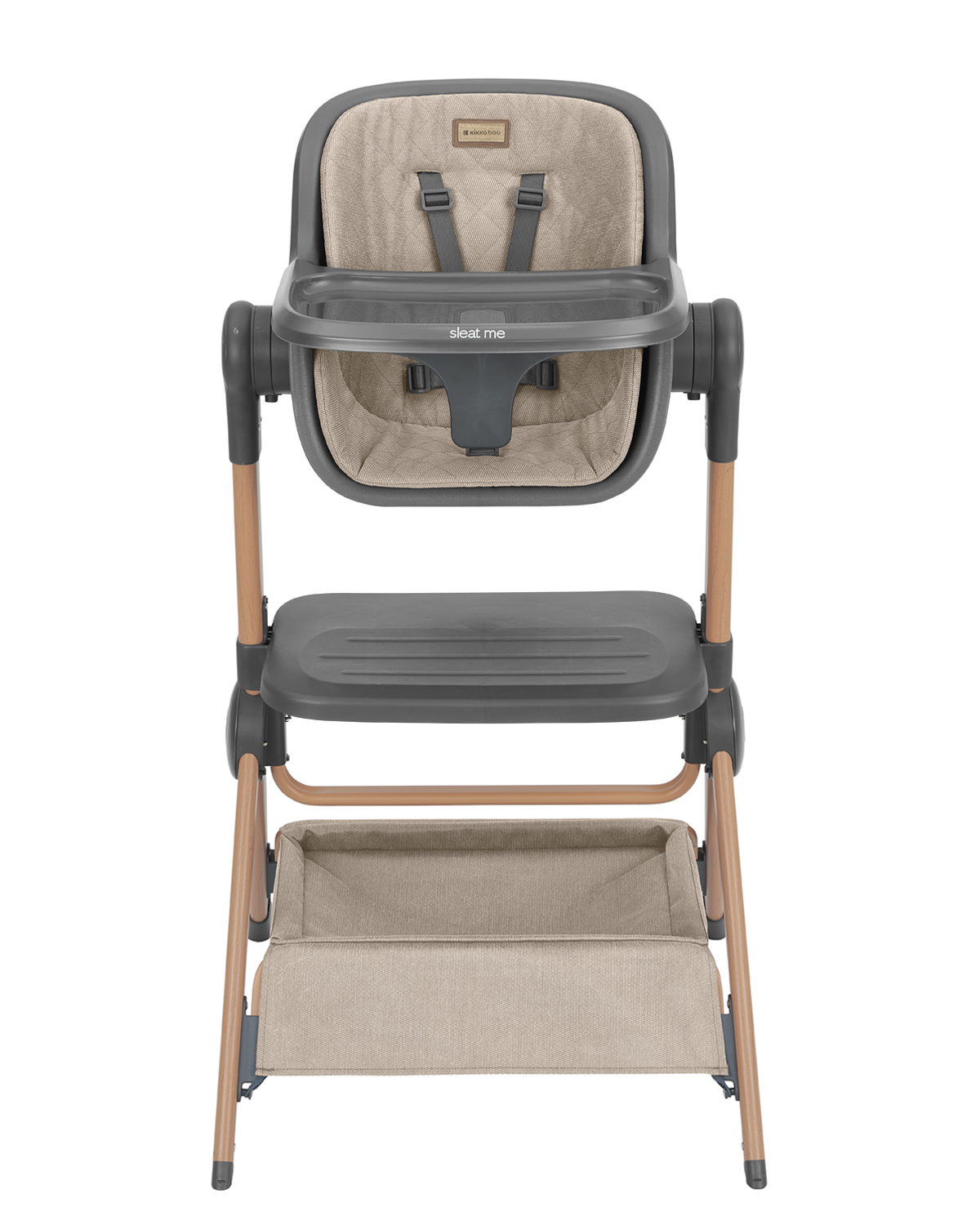 2в1 Мини кошара + Стол за хранене Sleat Me Beige