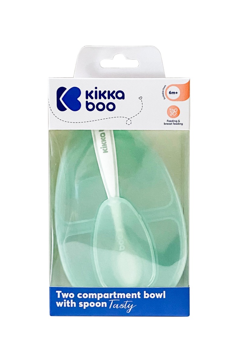 Купа с 2 отделения и лъжица Tasty Mint
