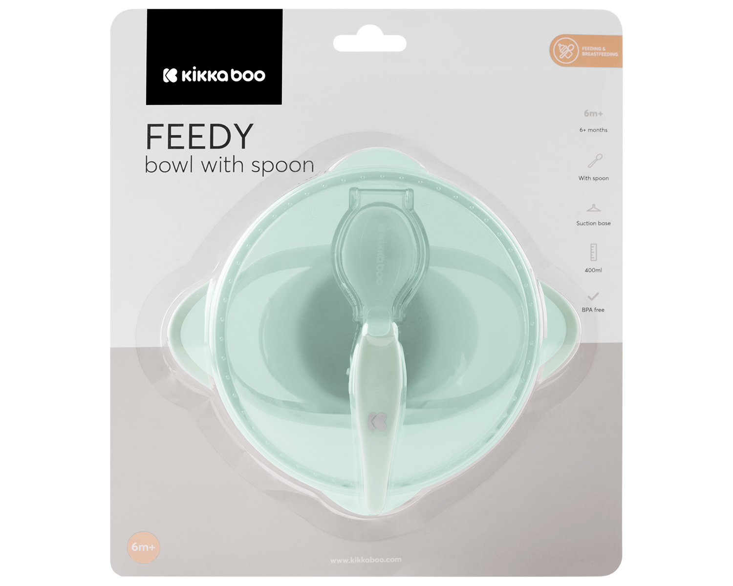 Купа с лъжица Feedy Mint