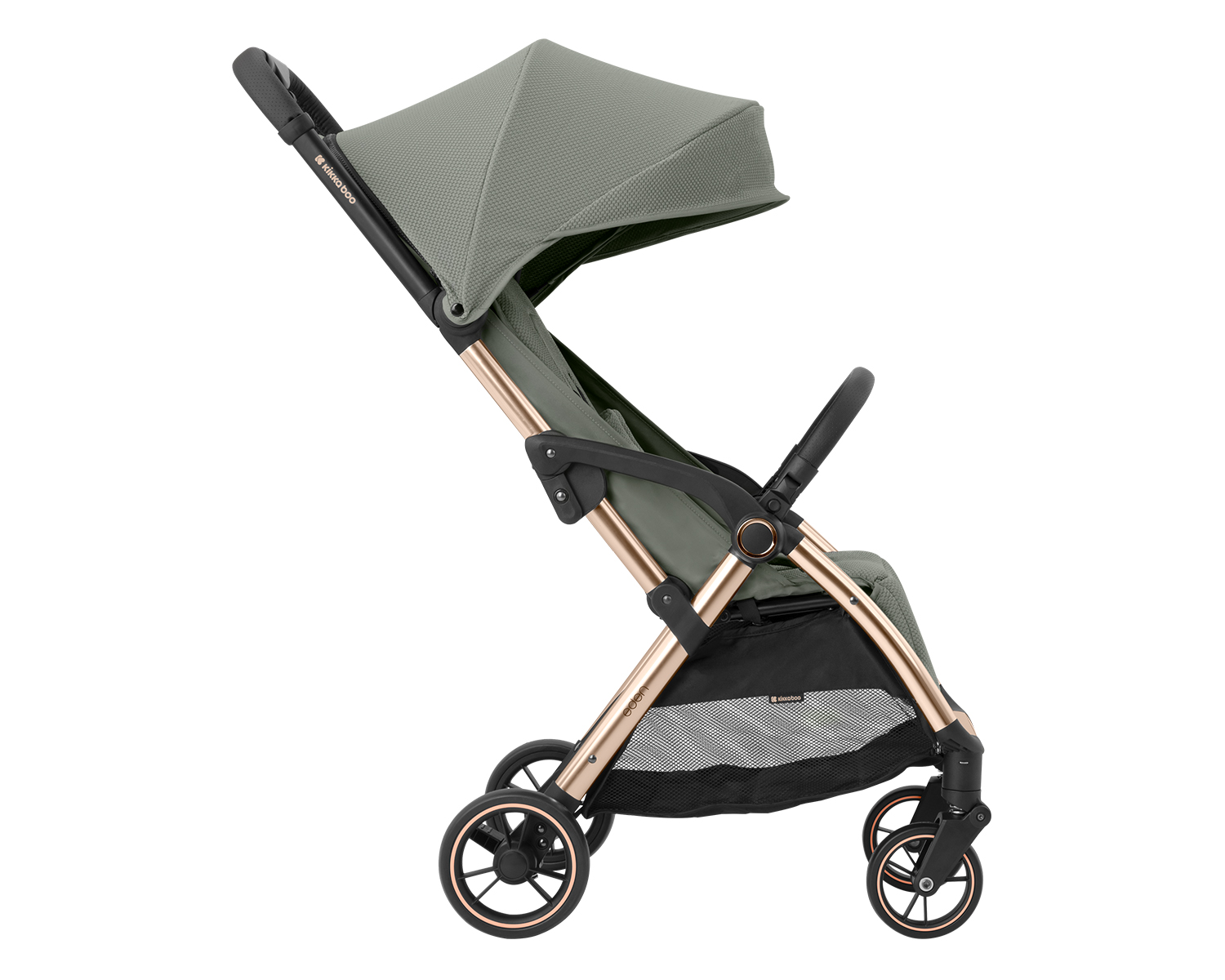 Лятна количка с автоматично сгъване Eden Army Green