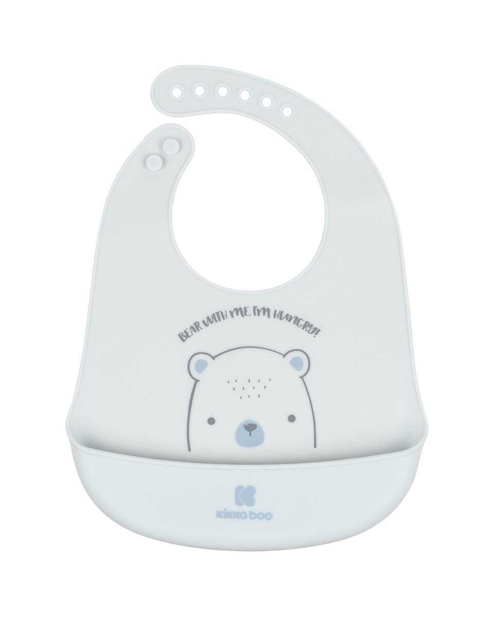Лигавник силиконов Bear with me Blue