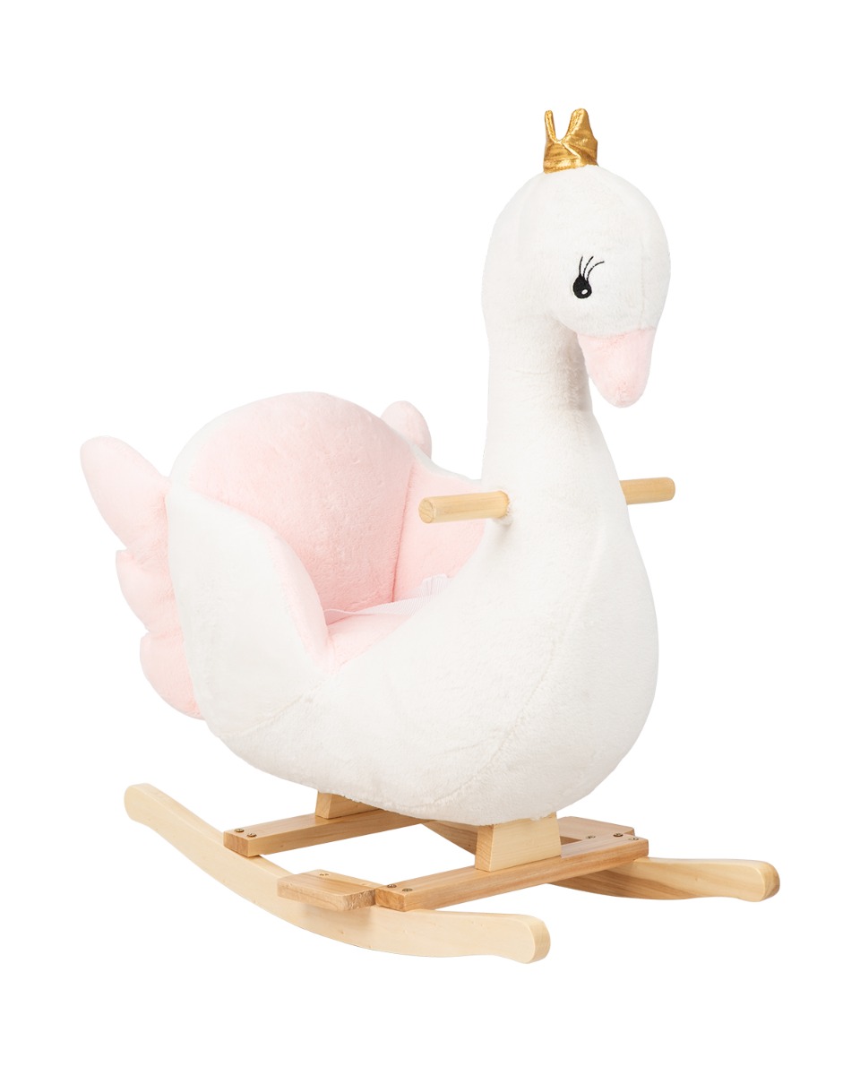 Люлееща играчка със седалка White Swan