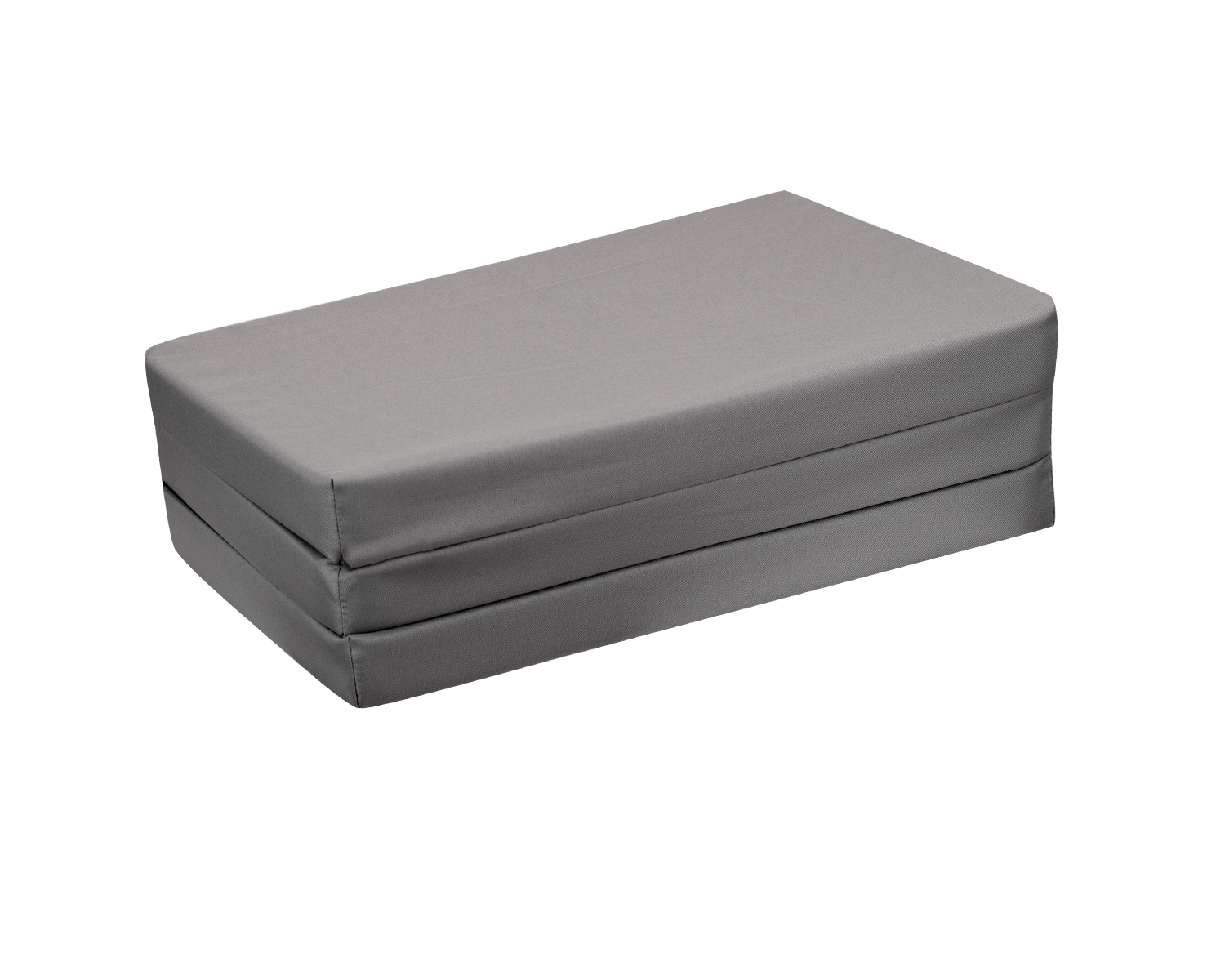 Сгъваем матрак 59/118/5 см полиестер Dark Grey
