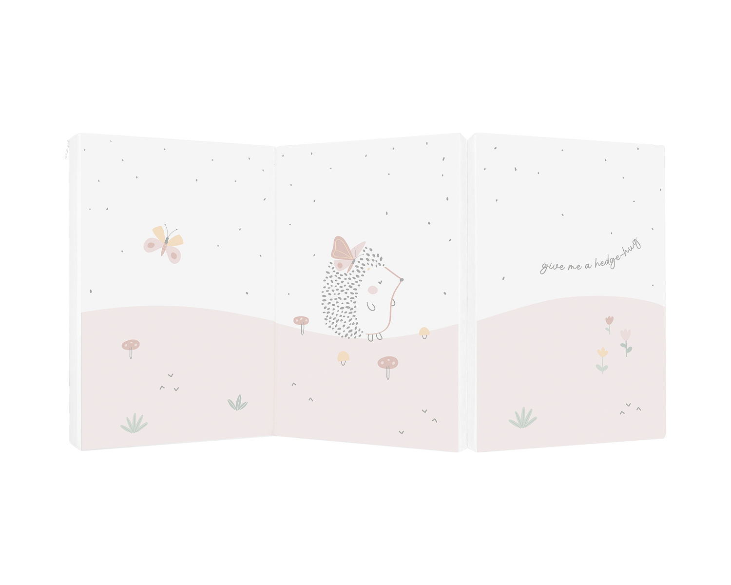 Сгъваем матрак 60/120/5 cm Hedge-hugs