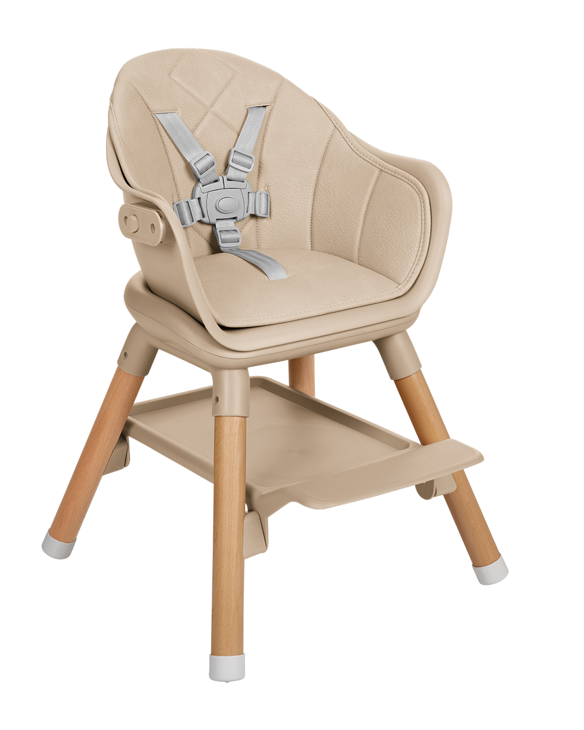 Стол за хранене 6в1 Woody Beige 2024