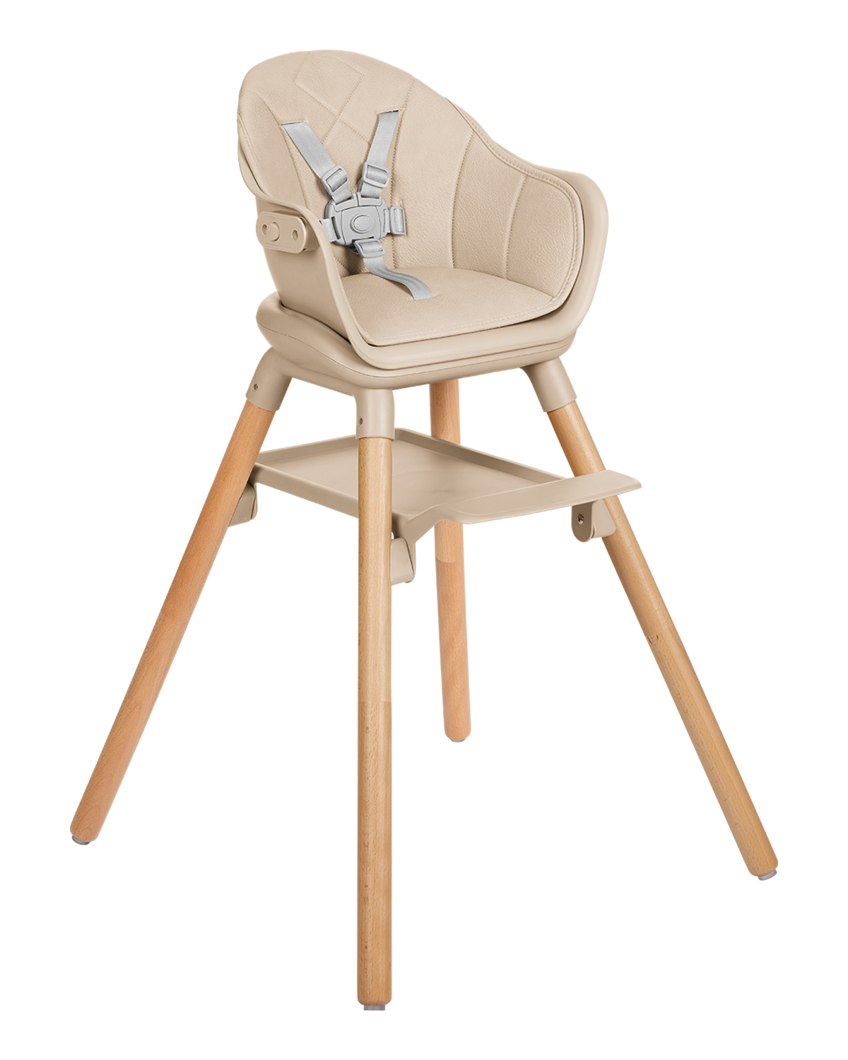 Стол за хранене 6в1 Woody Beige 2024