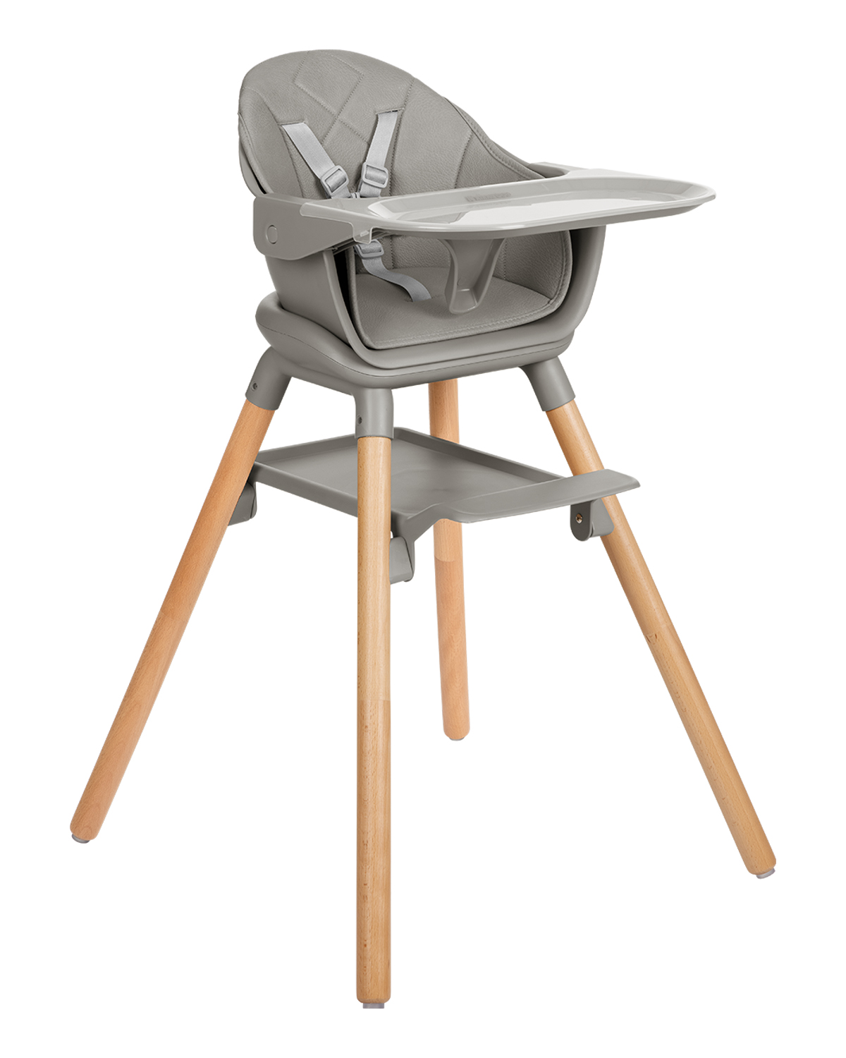 Стол за хранене 6в1 Woody Grey 2024