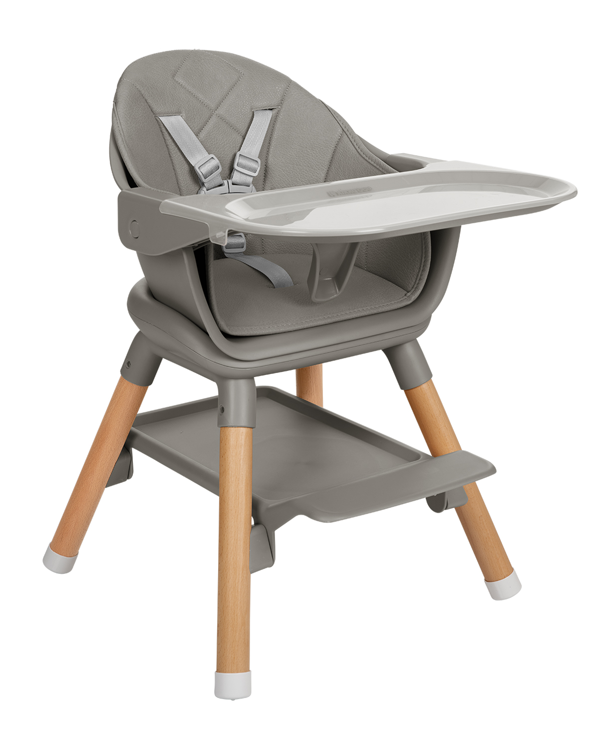Стол за хранене 6в1 Woody Grey 2024