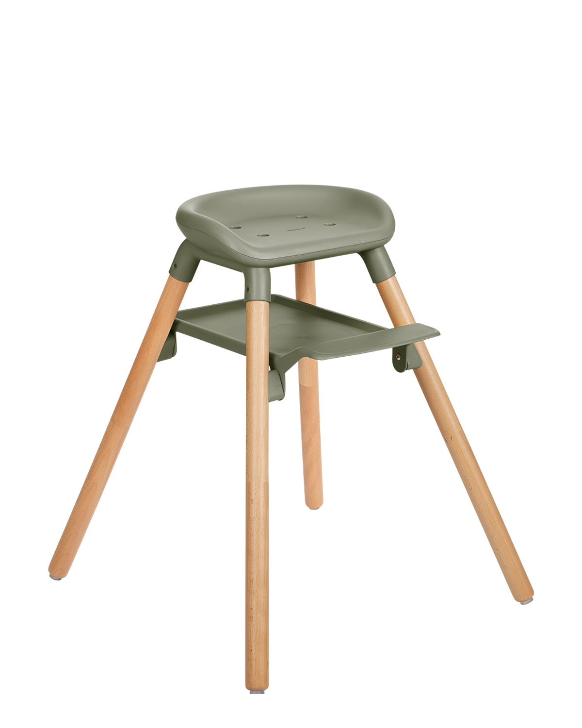 Стол за хранене 6в1 Woody Army Green 2024