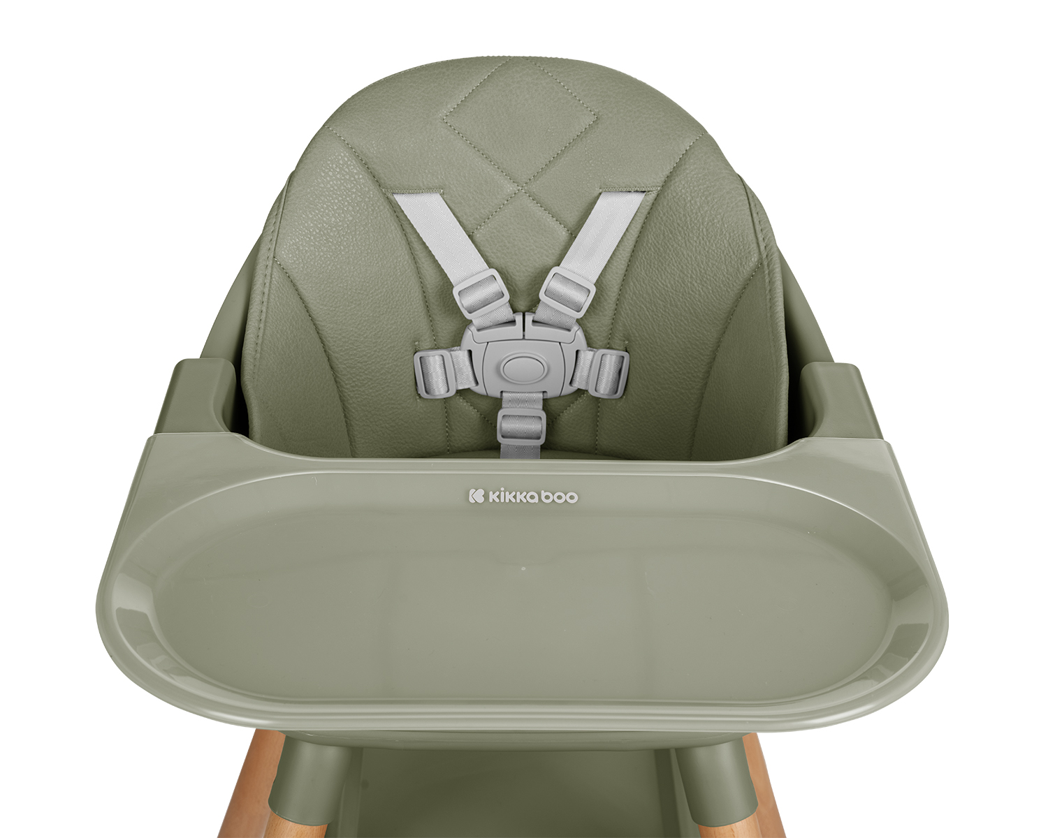 Стол за хранене 6в1 Woody Army Green 2024