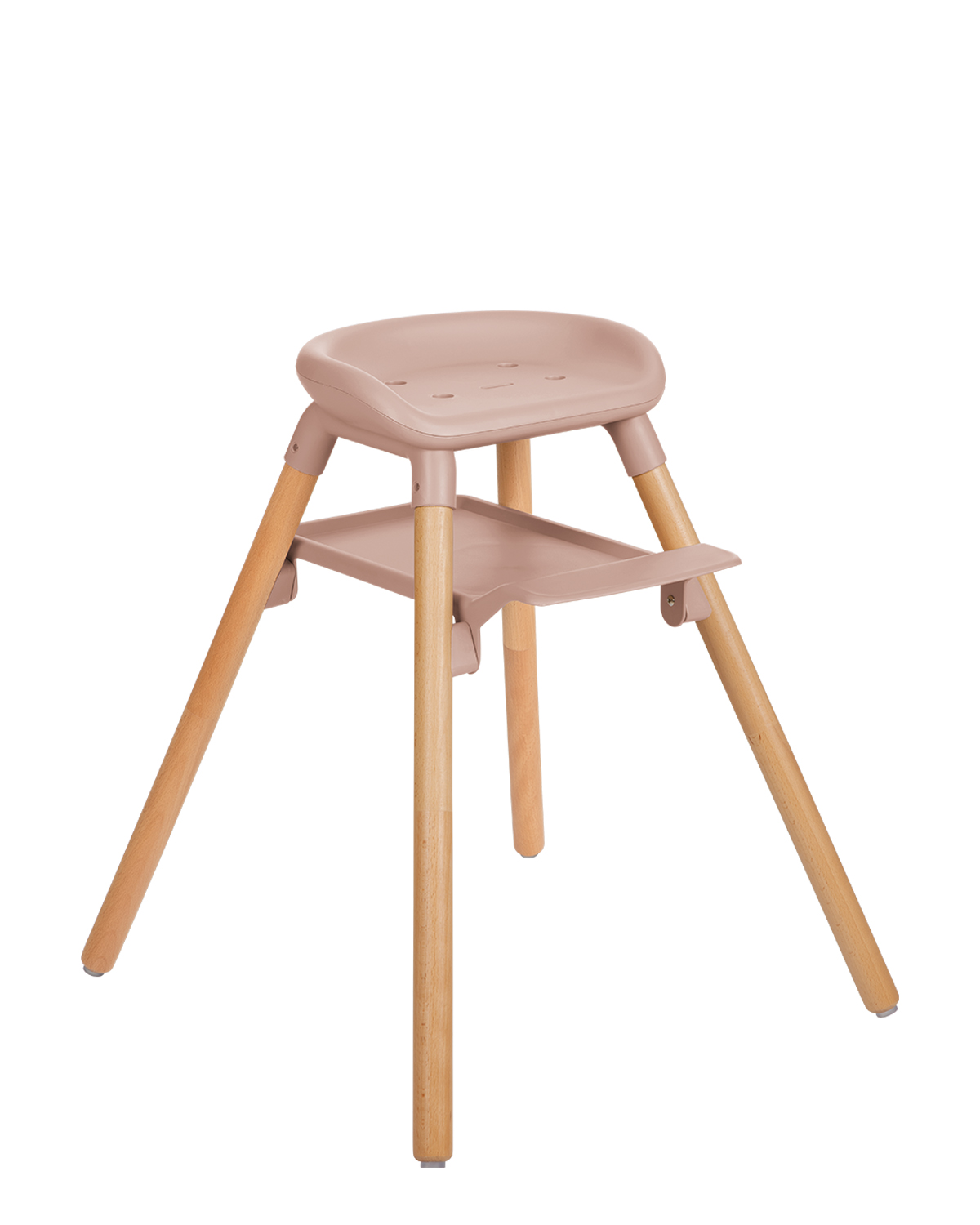 Стол за хранене 6в1 Woody Pink 2024