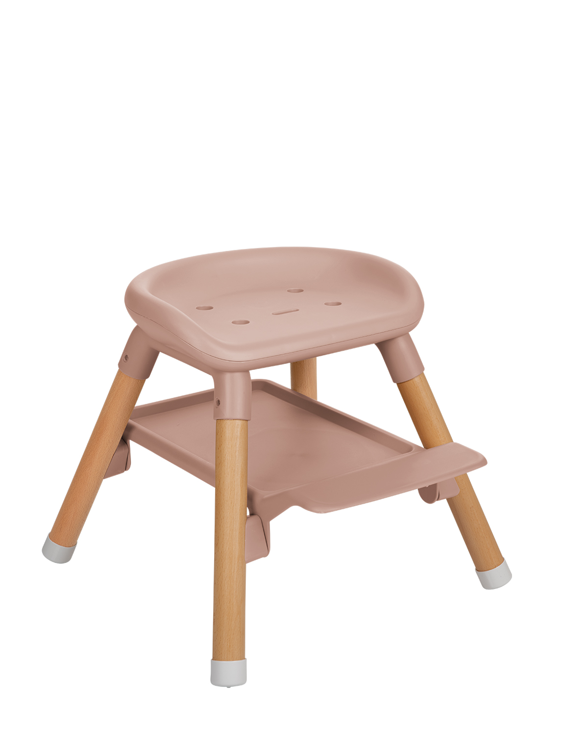 Стол за хранене 6в1 Woody Pink 2024
