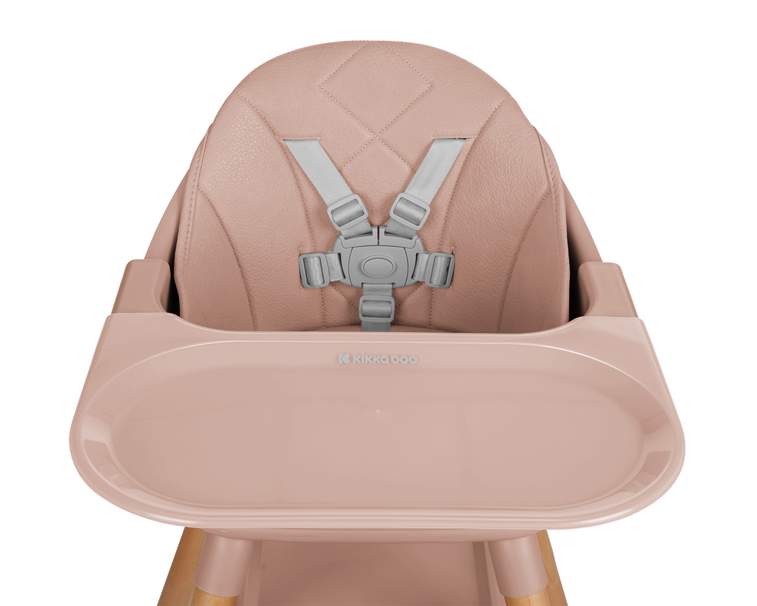 Стол за хранене 6в1 Woody Pink 2024