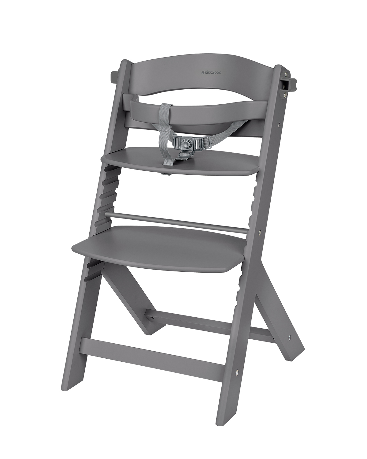 Дървен стол за храненe Nordy Dark Grey