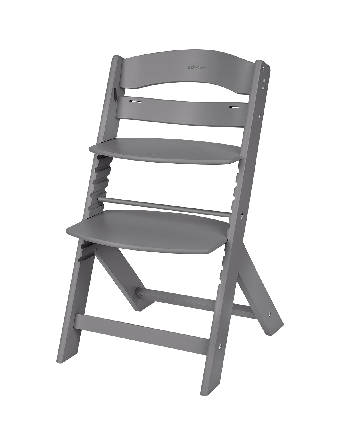 Дървен стол за храненe Nordy Dark Grey