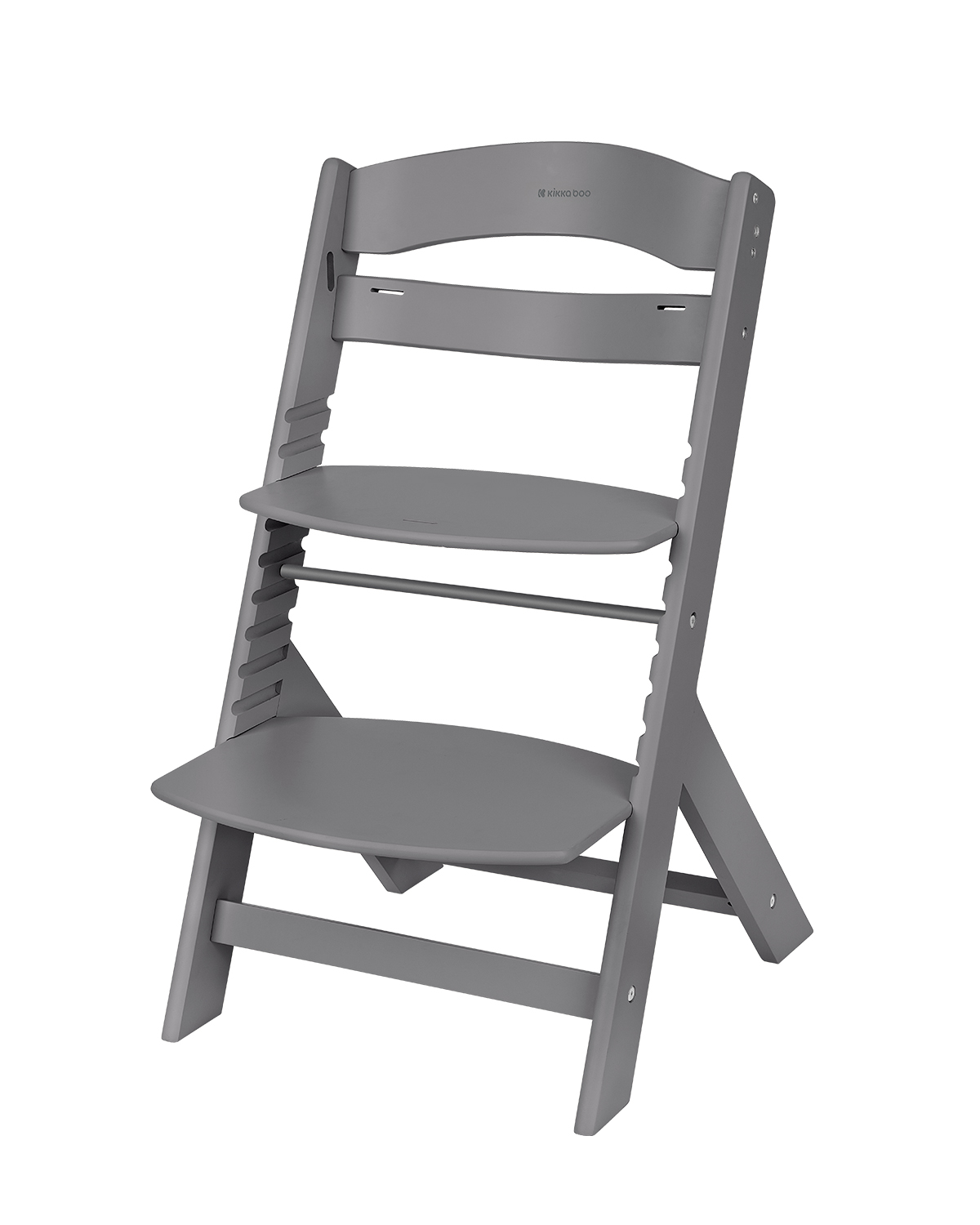 Дървен стол за храненe Nordy Dark Grey