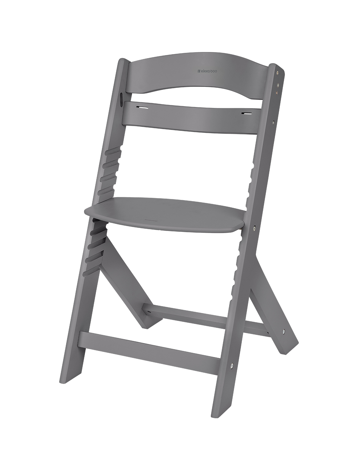 Дървен стол за храненe Nordy Dark Grey