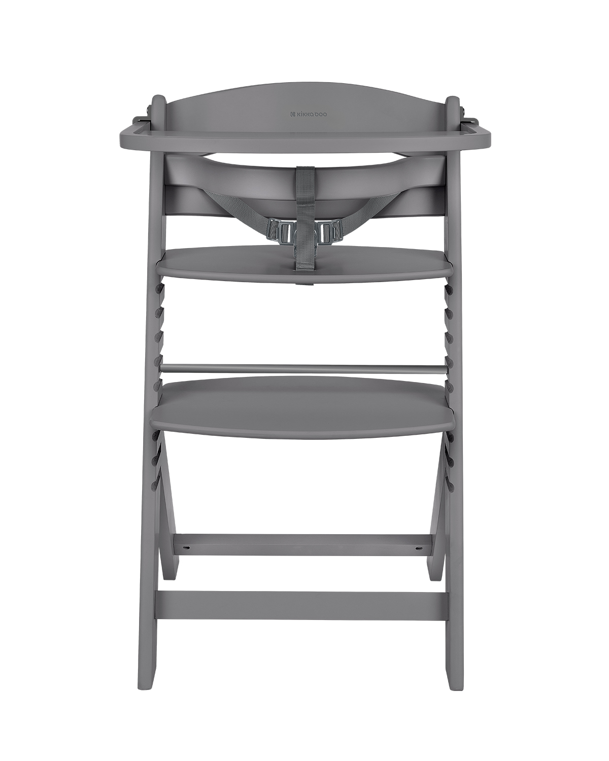 Дървен стол за храненe Nordy Dark Grey