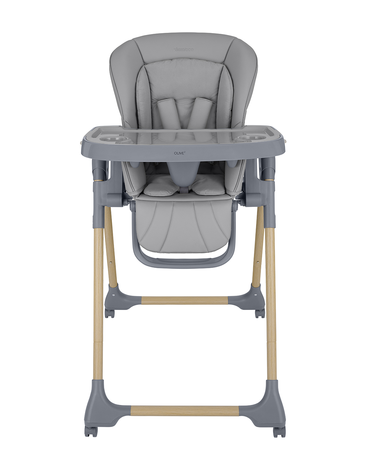 Стол за хранене Olive 2 Grey
