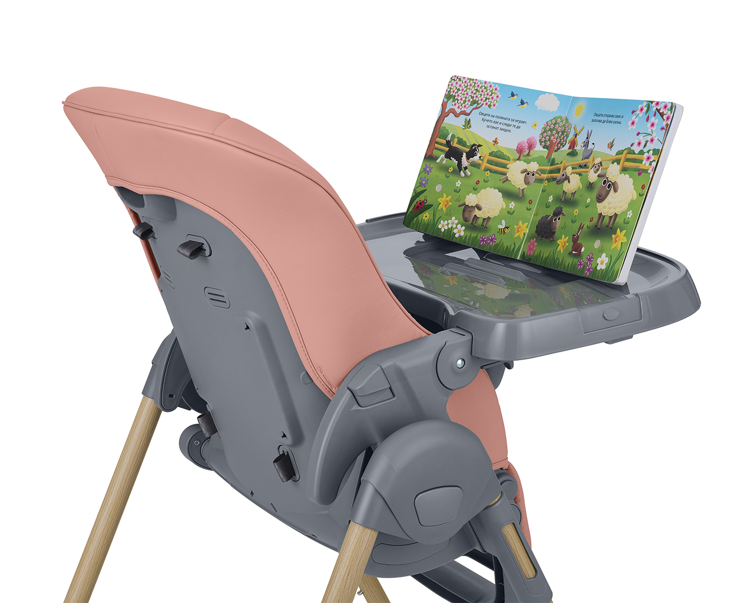 Стол за хранене Olive 2 Pink