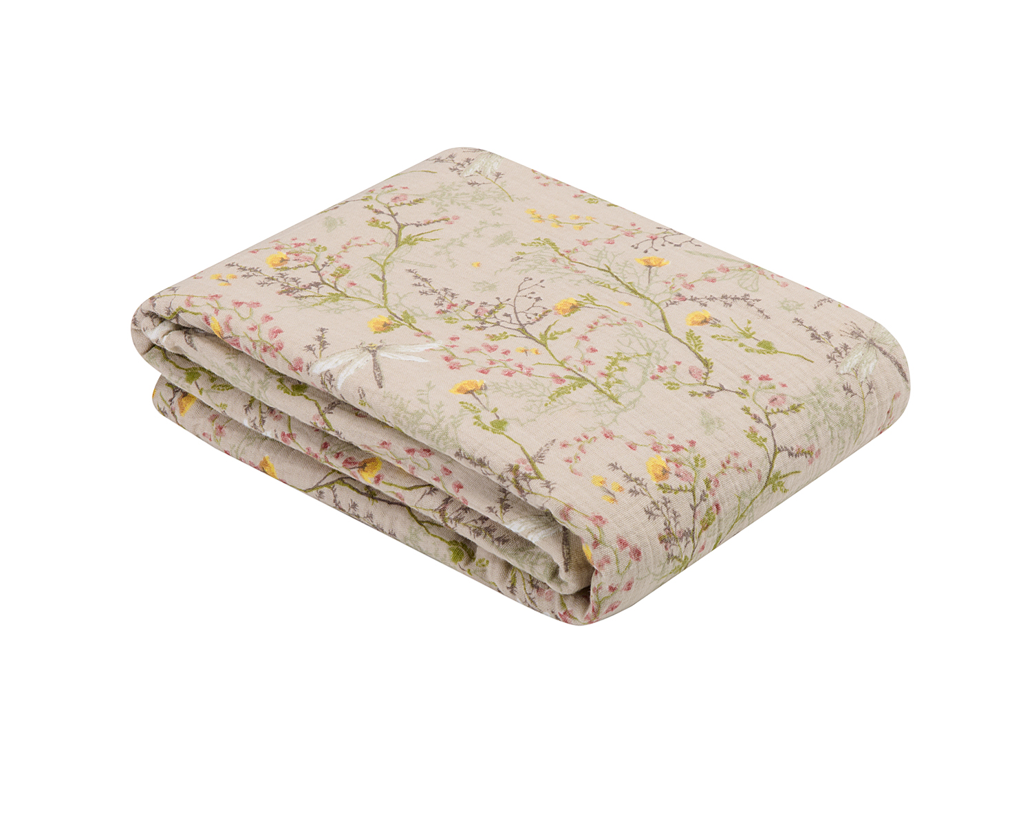 Одеяло от муселин двупластово 100х100 см Secret Garden Beige