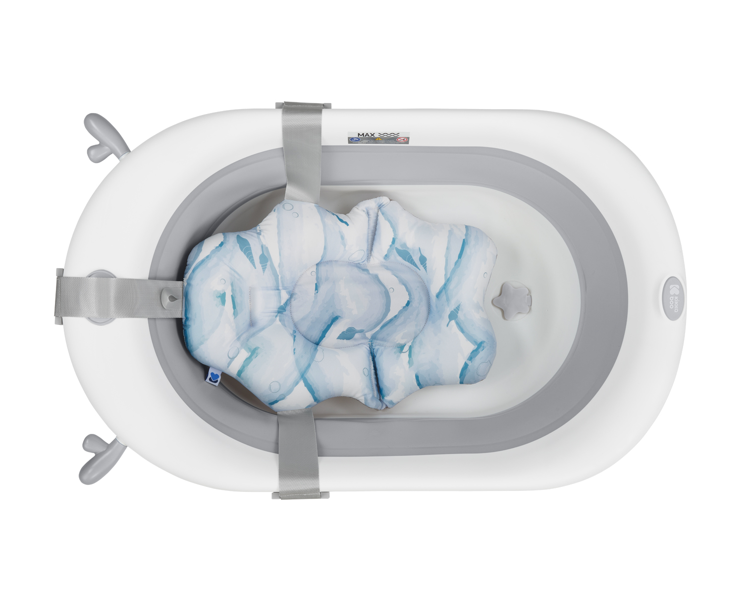 Мека подложка за вана Nubo Sea Shell Blue