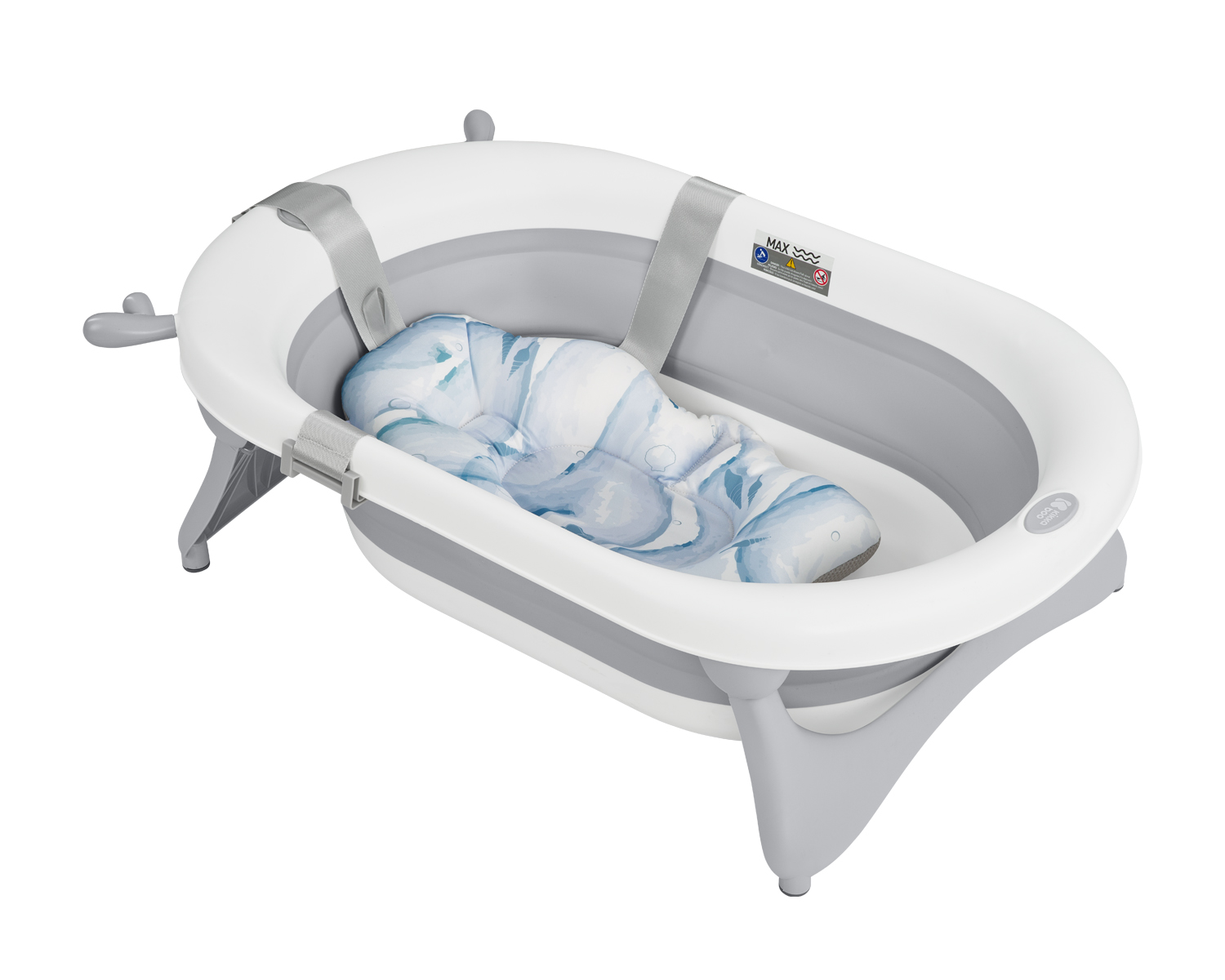 Мека подложка за вана Nubo Sea Shell Blue