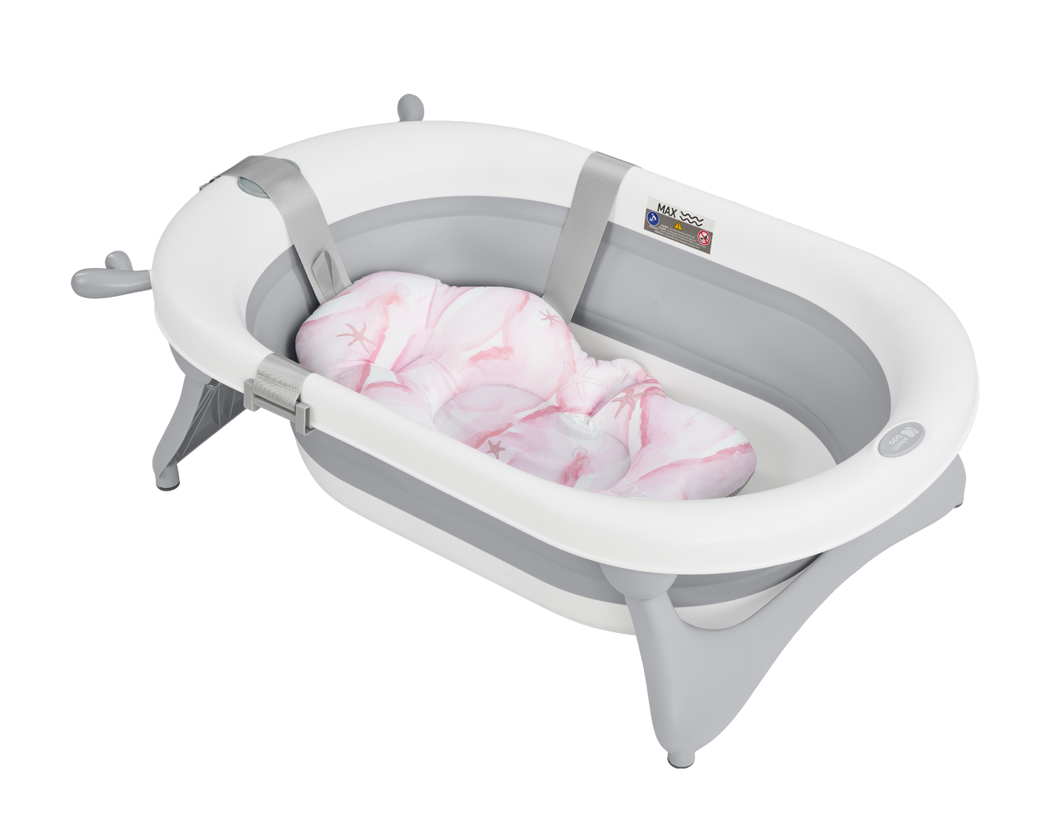 Мека подложка за вана Nubo Starfish Pink