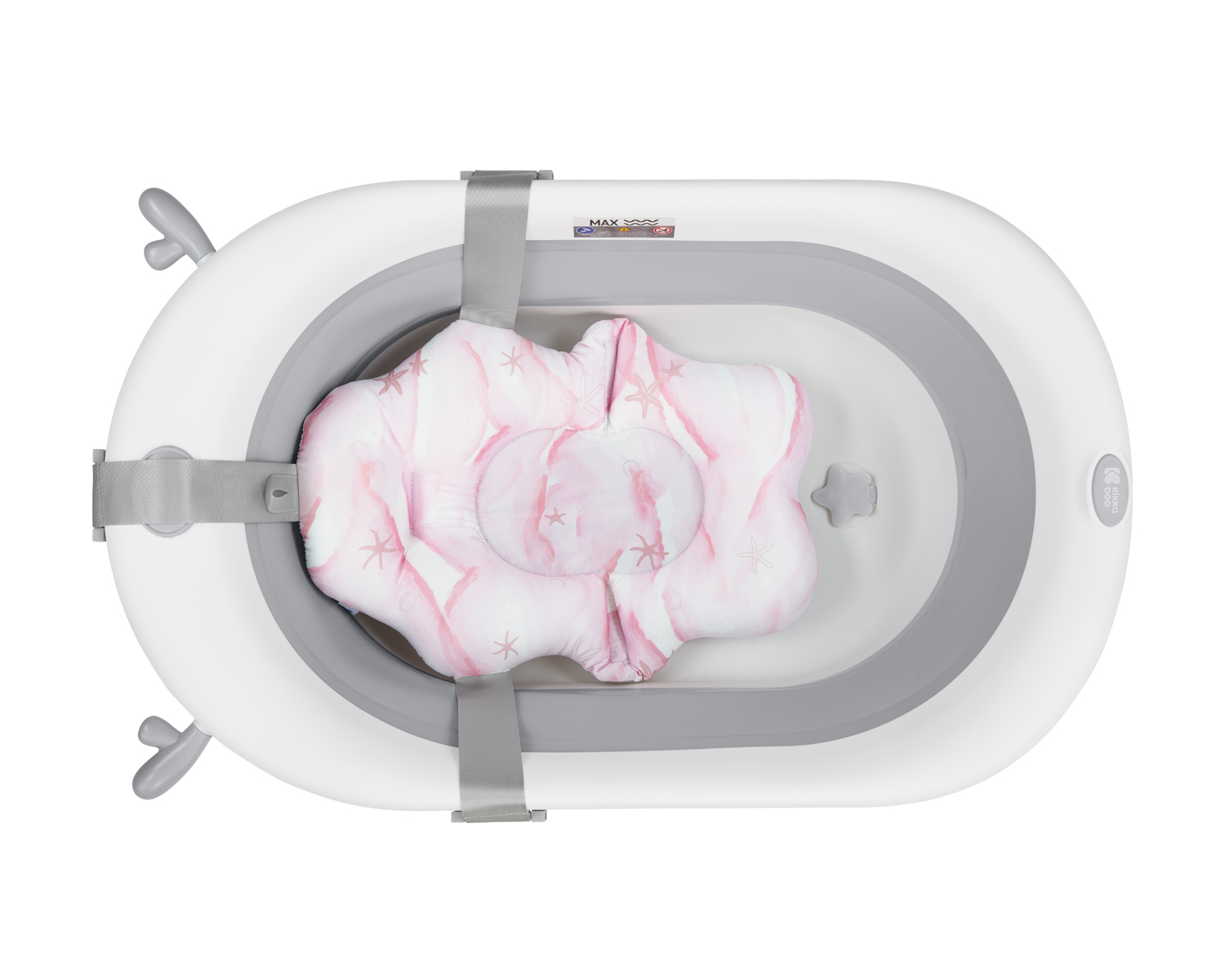 Мека подложка за вана Nubo Starfish Pink