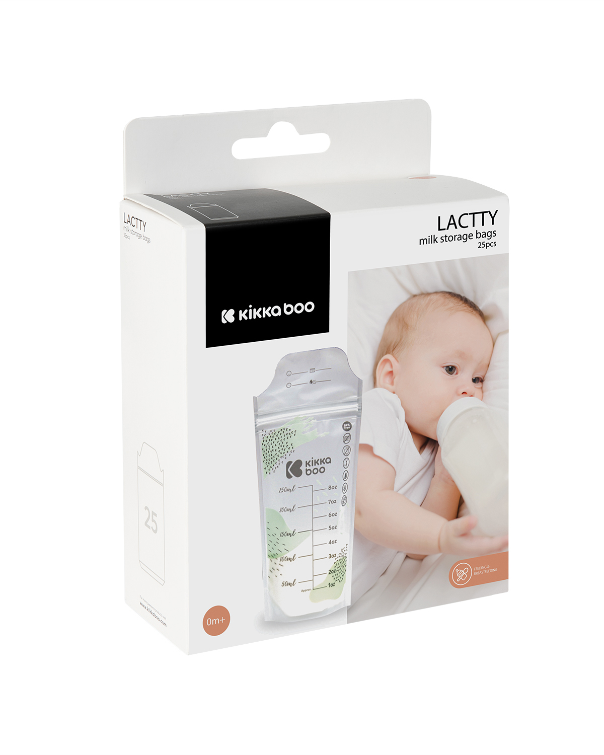 Пликове за съхранение на кърма 25бр Lactty