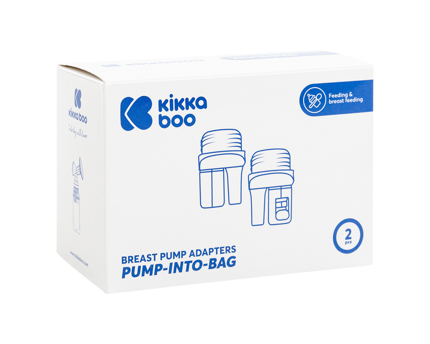 Адаптори за помпа за кърма Pump-into-bag 2 бр