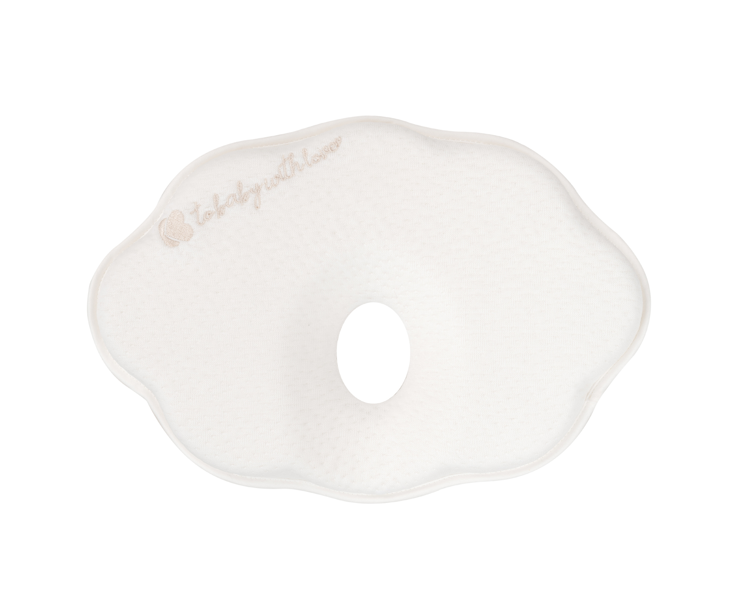 Мемори ергономична възглавница Cloud Airknit White