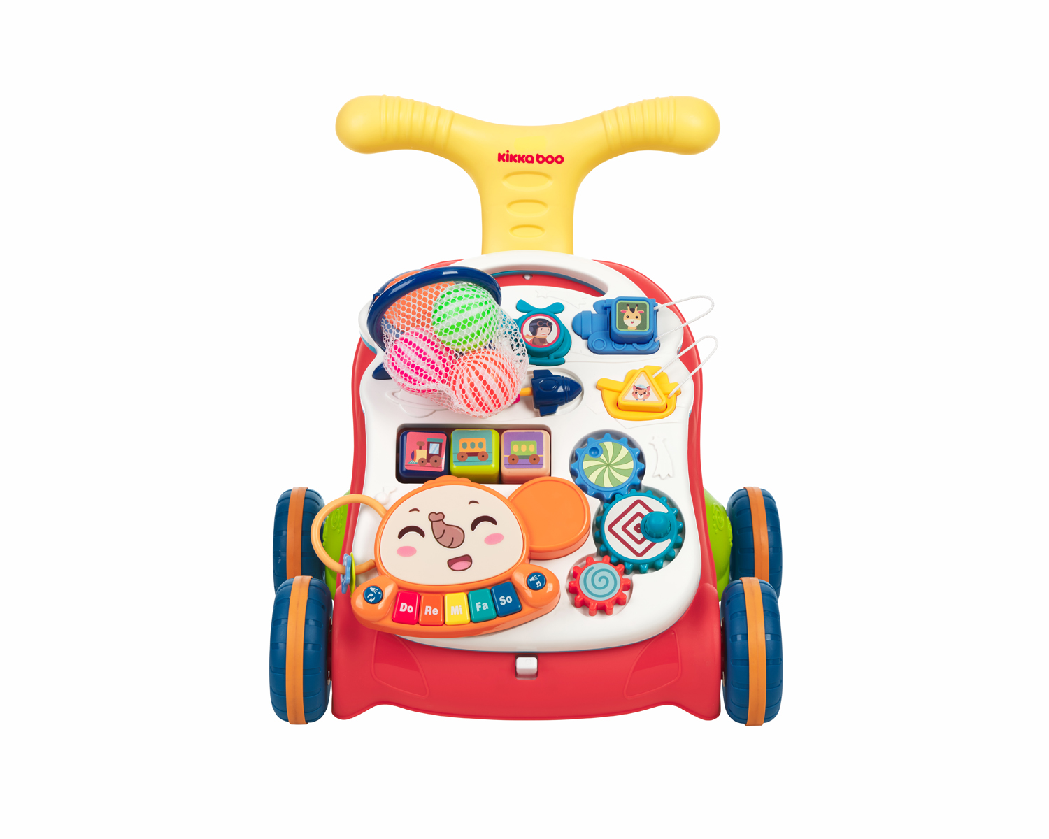 Играчка за прохождане 3в1 Play & Grow Red