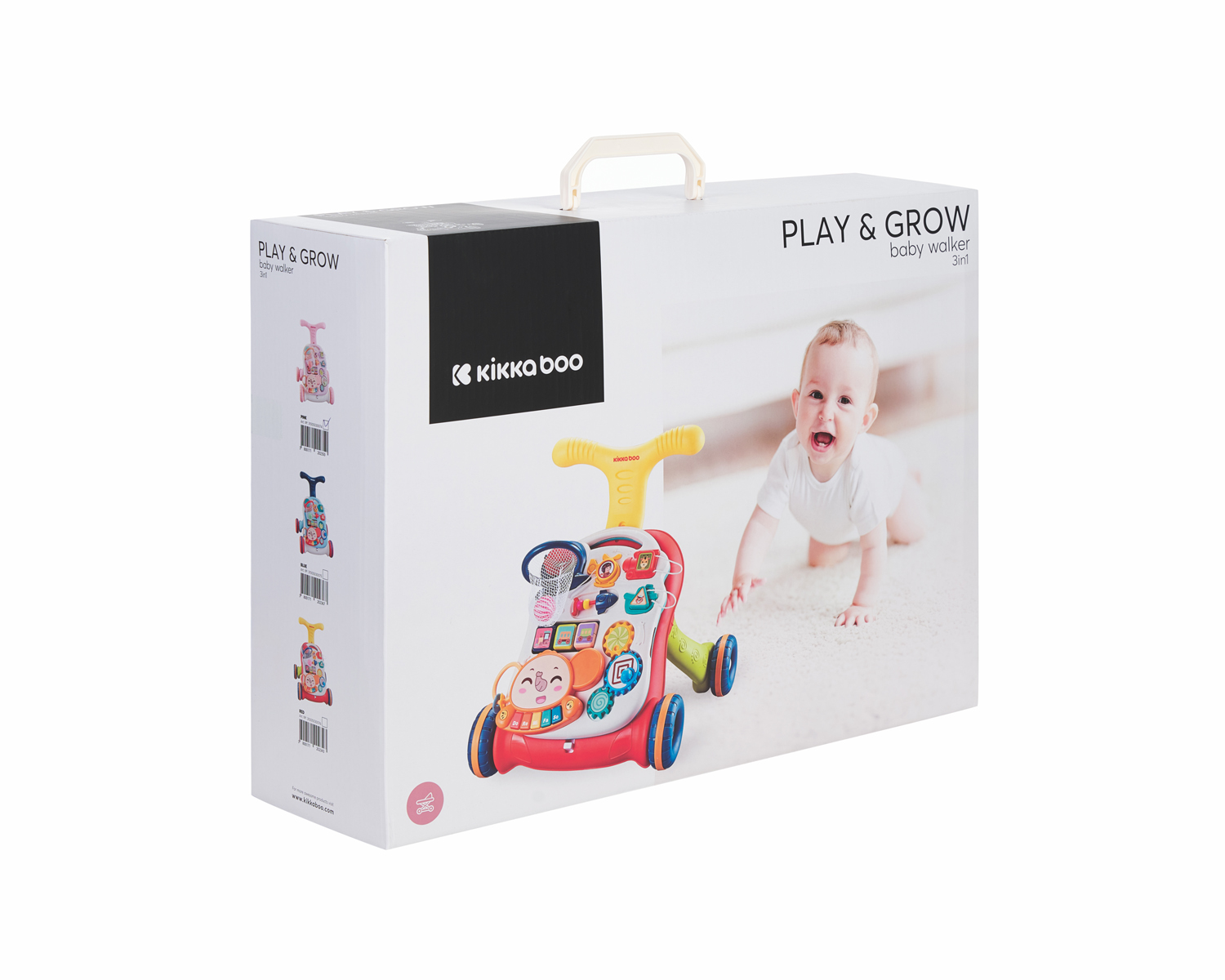 Играчка за прохождане 3в1 Play & Grow Red