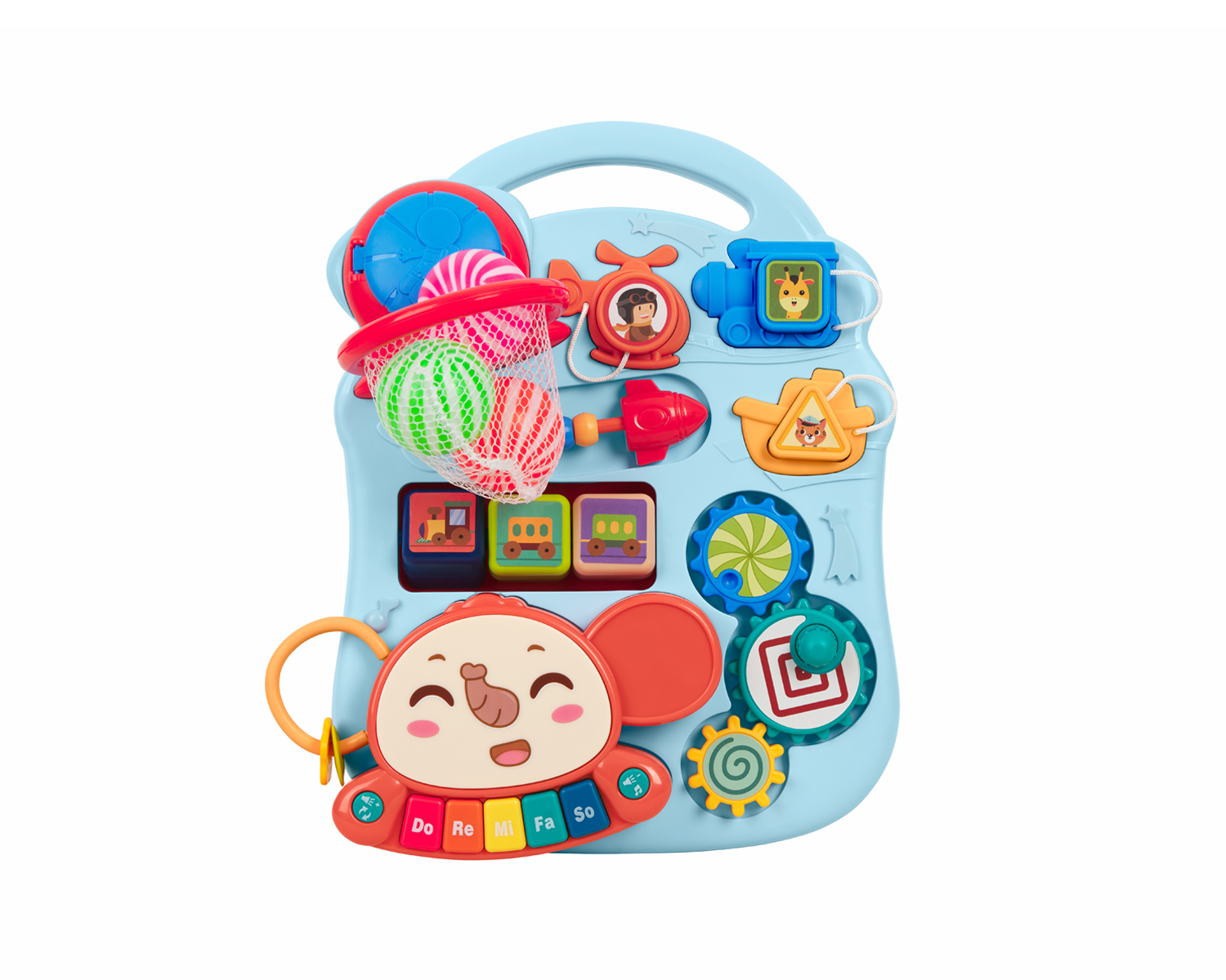 Играчка за прохождане 3в1 Play & Grow Blue