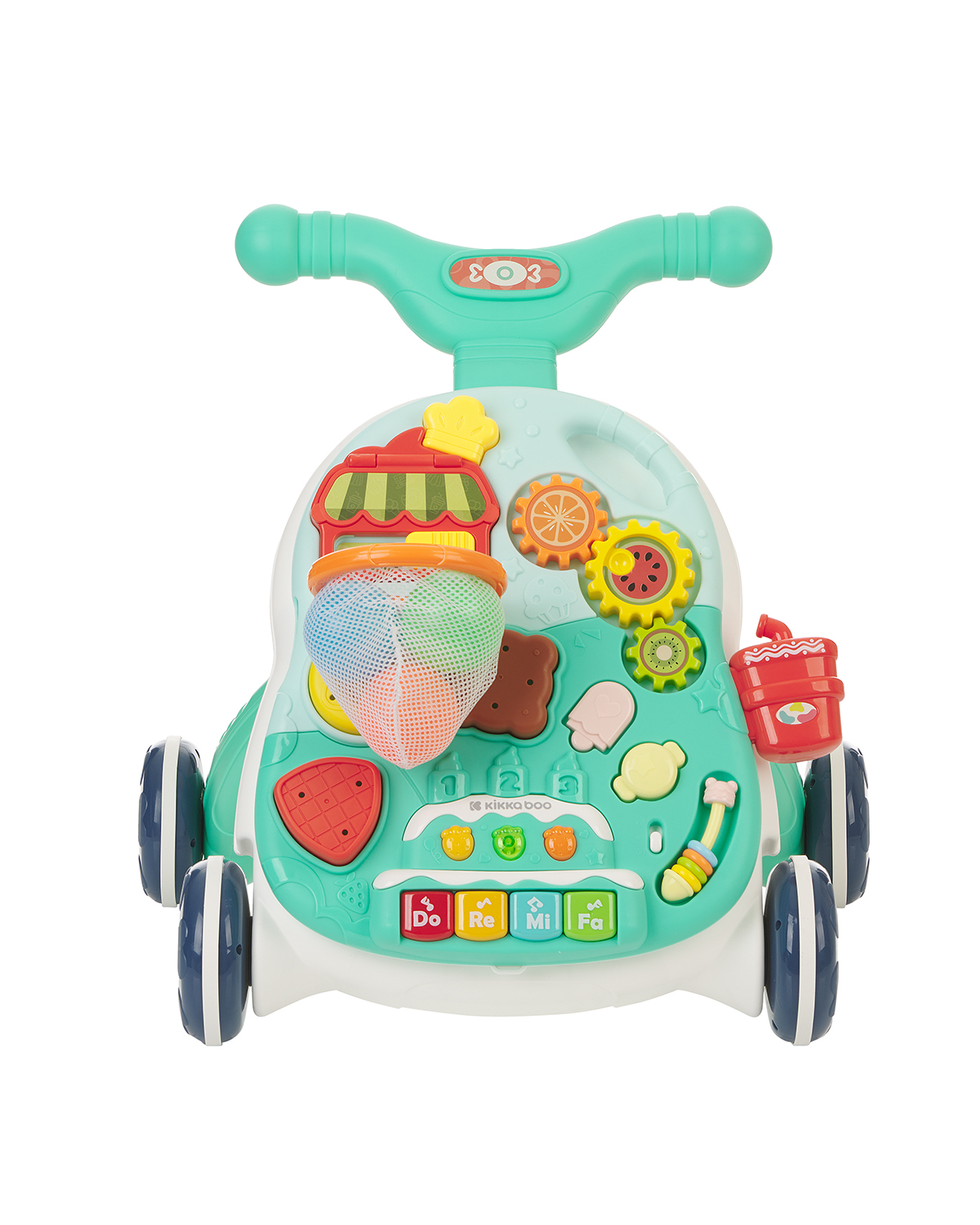 Играчка за прохождане 2в1 Candy Party Mint