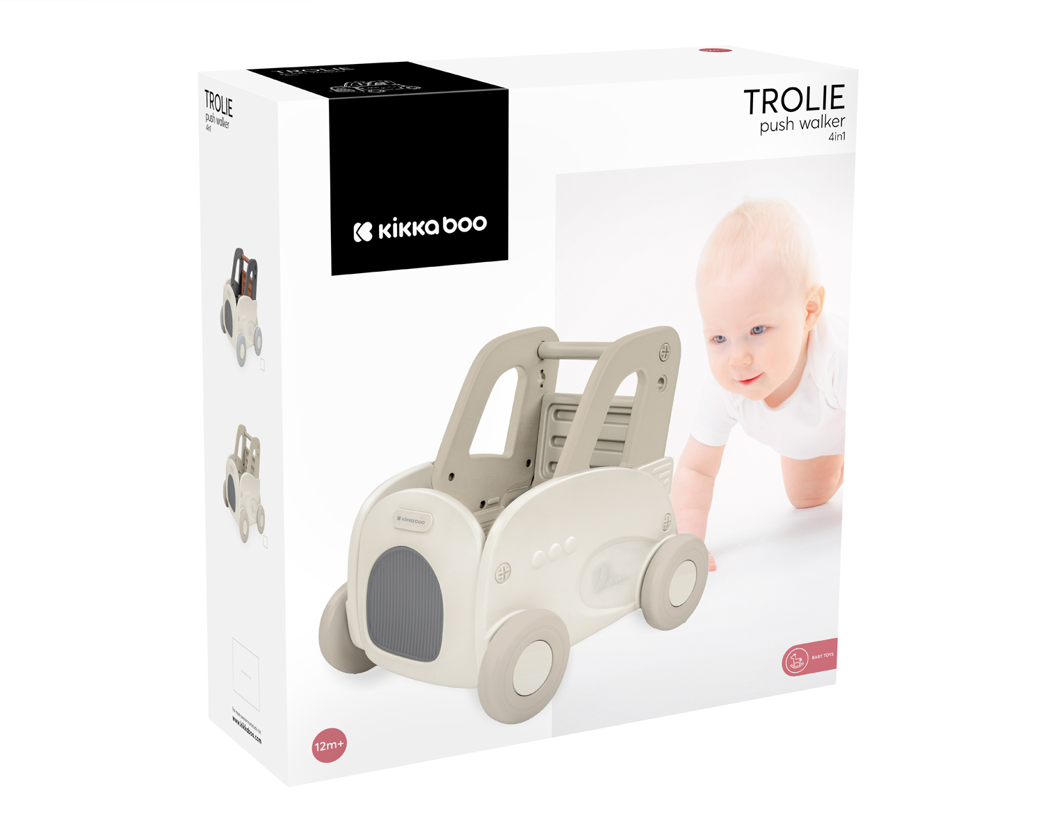 Играчка за прохождане 4в1 Trolie 2 Beige