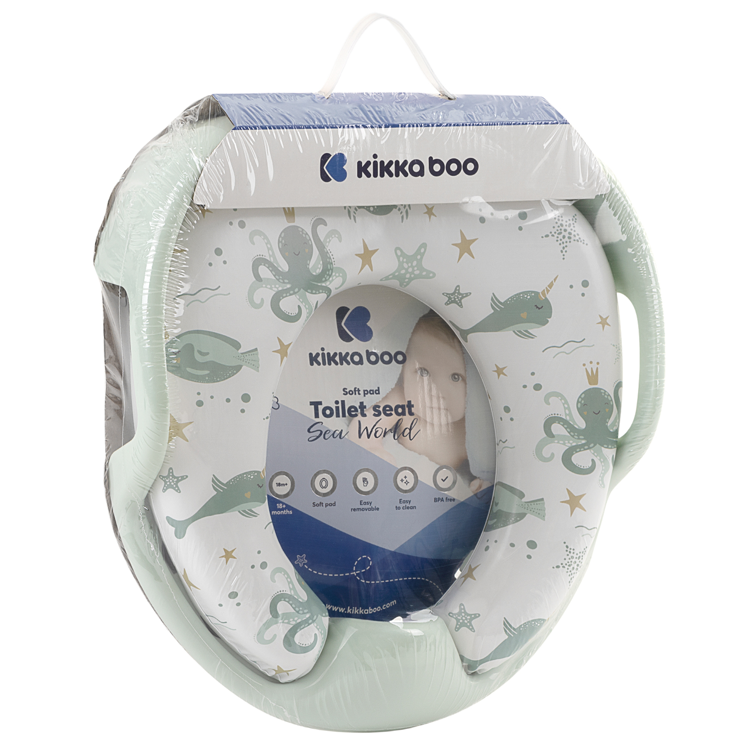Тоалетна седалка Sea World Mint