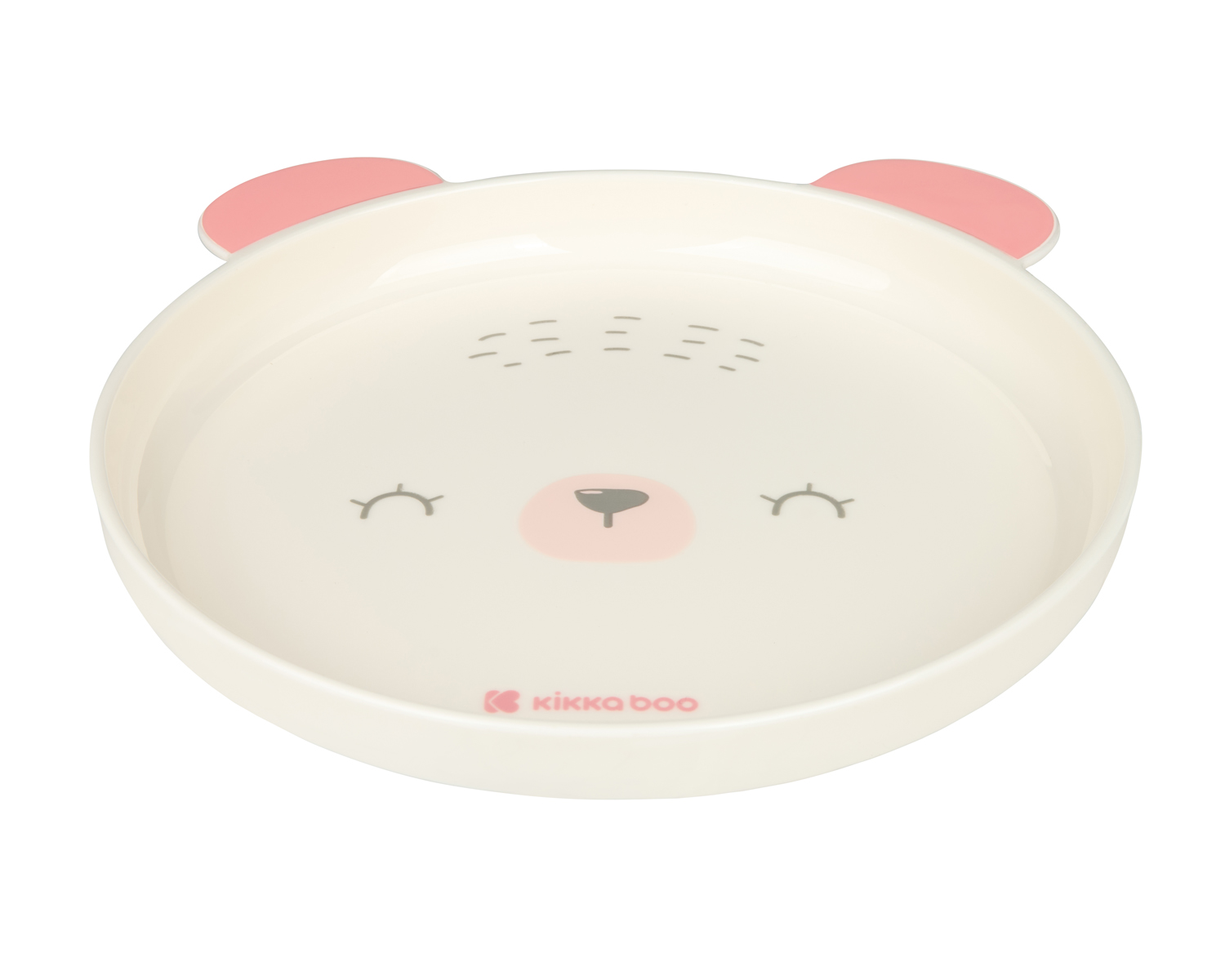 Сет за хранене пластмаса Bear with me Pink