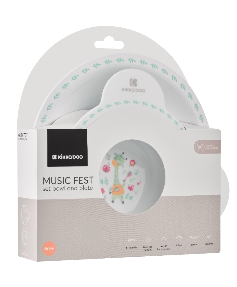 Сет купа с чиния Music Fest