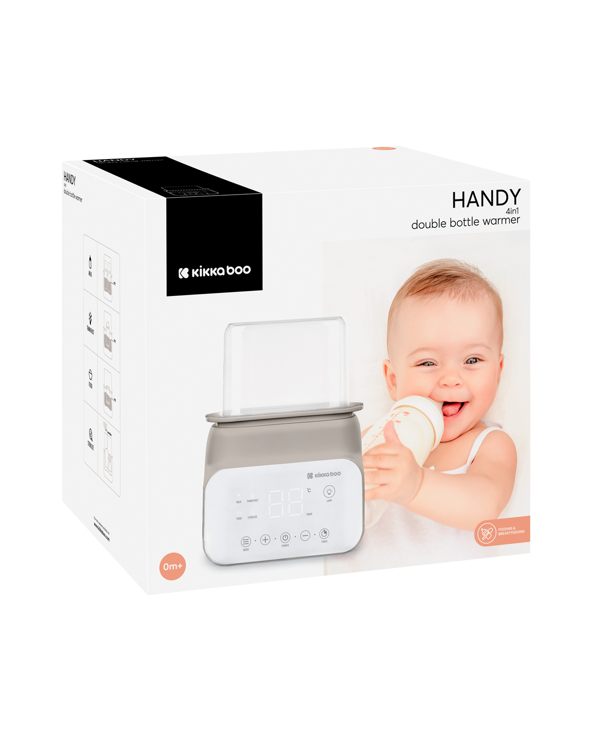 Двоен нагревател 4в1 Handy Beige