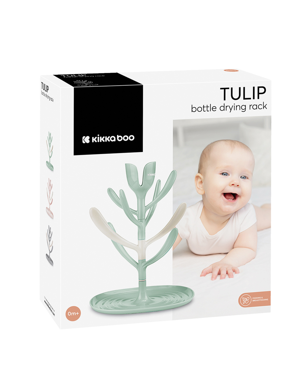 Сушилник за шишета и биберони Tulip Mint